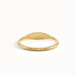Slim Signet Ring - BRENNMORE 