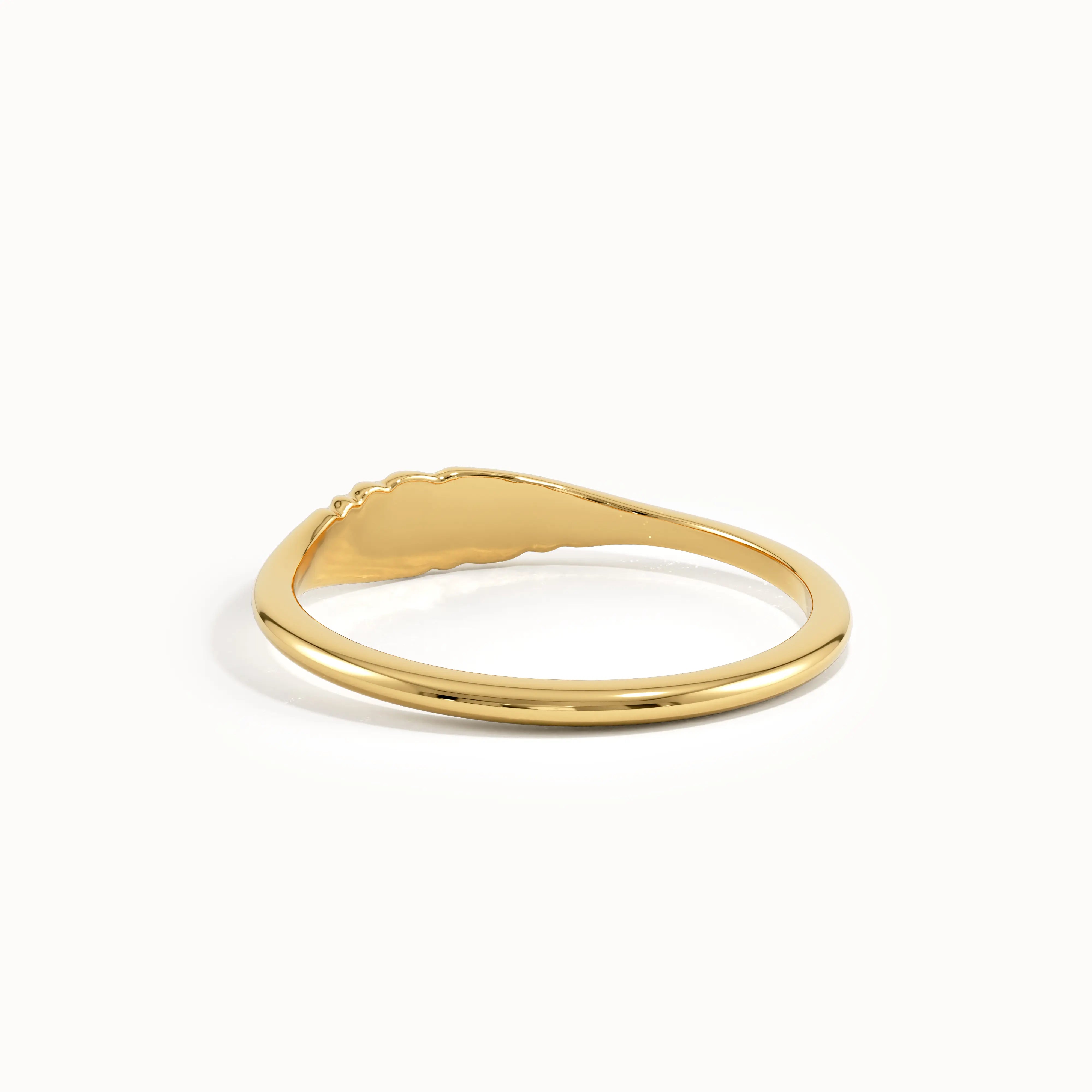 Slim Signet Ring My Store