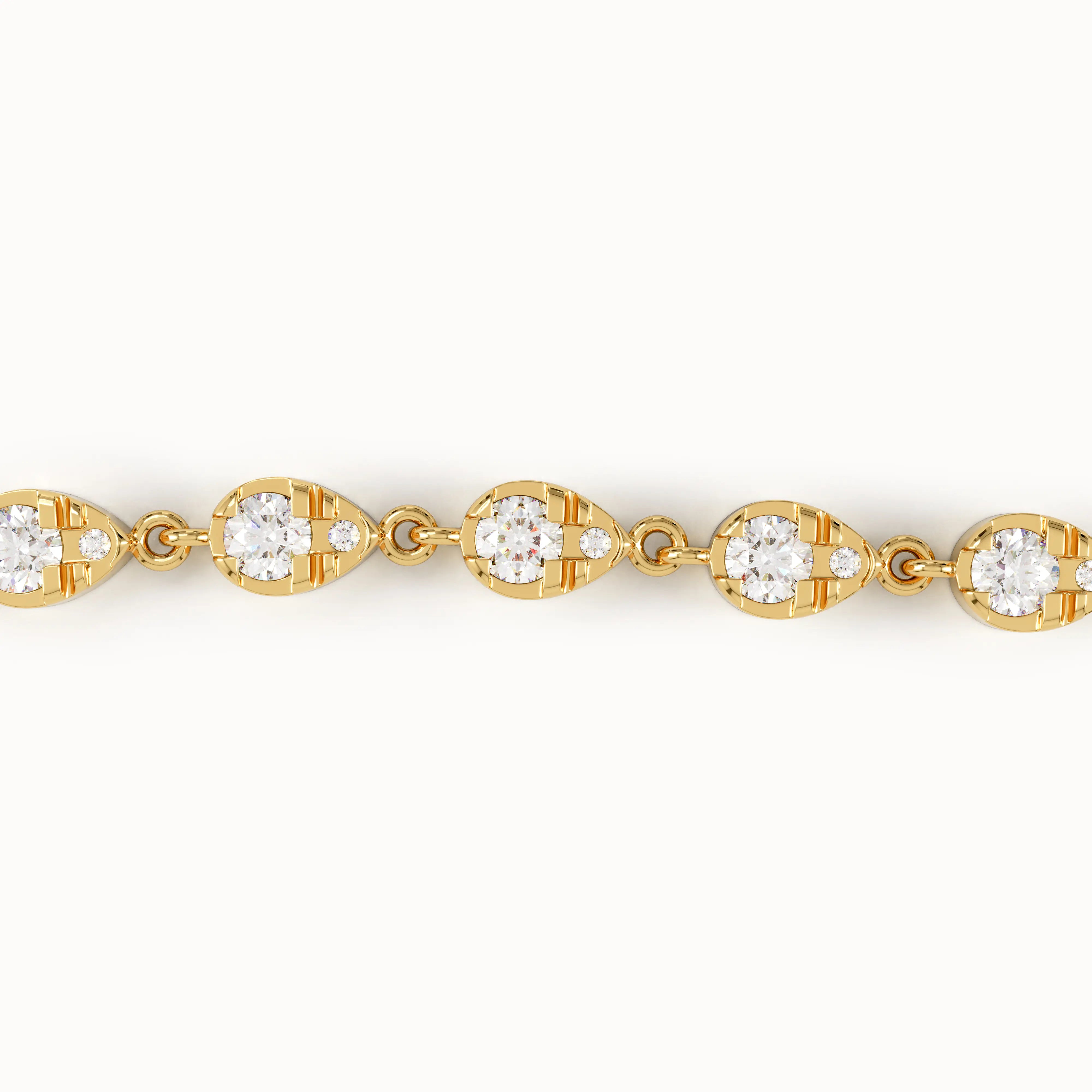 Pave Chain Bracelet My Store