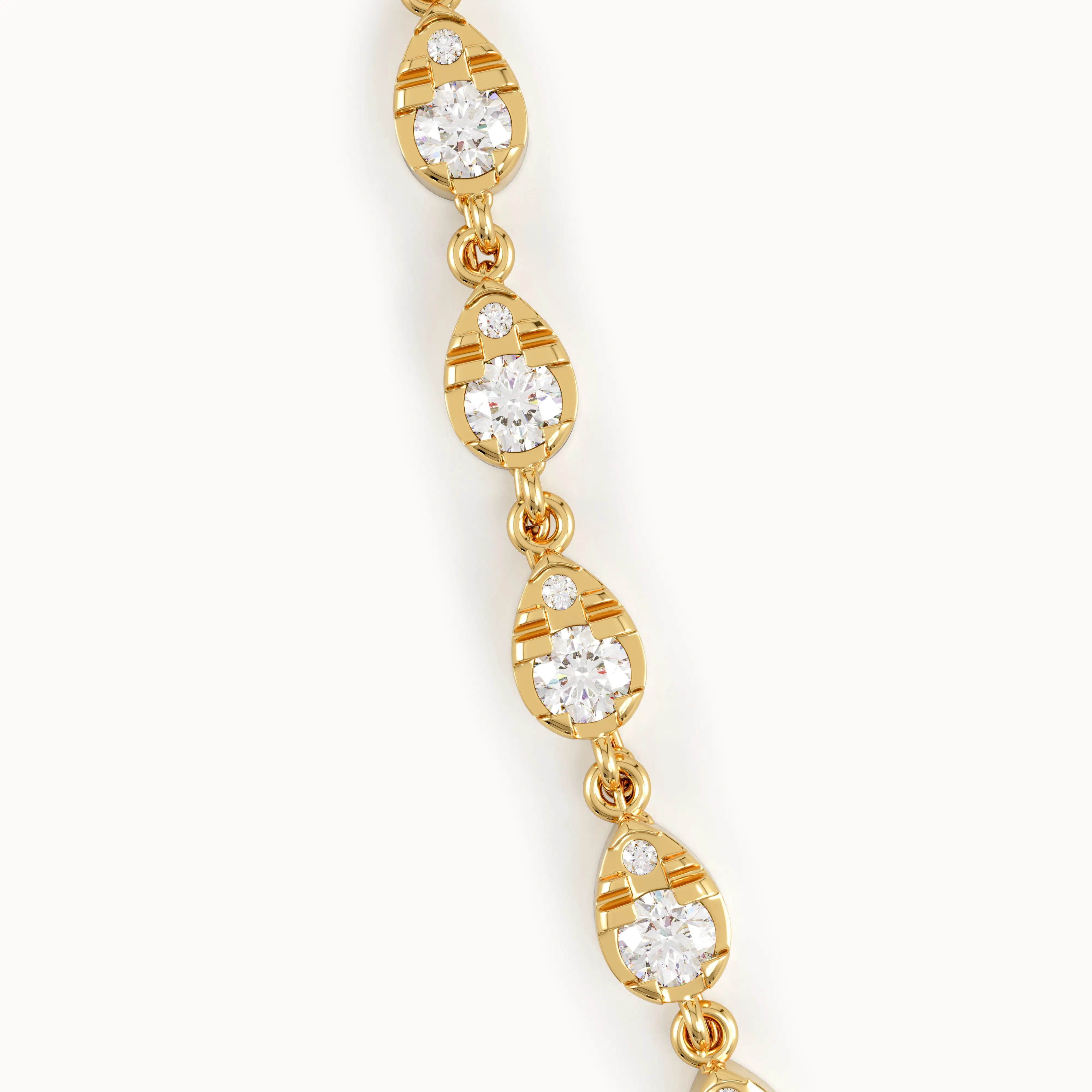 Pave Chain Bracelet My Store