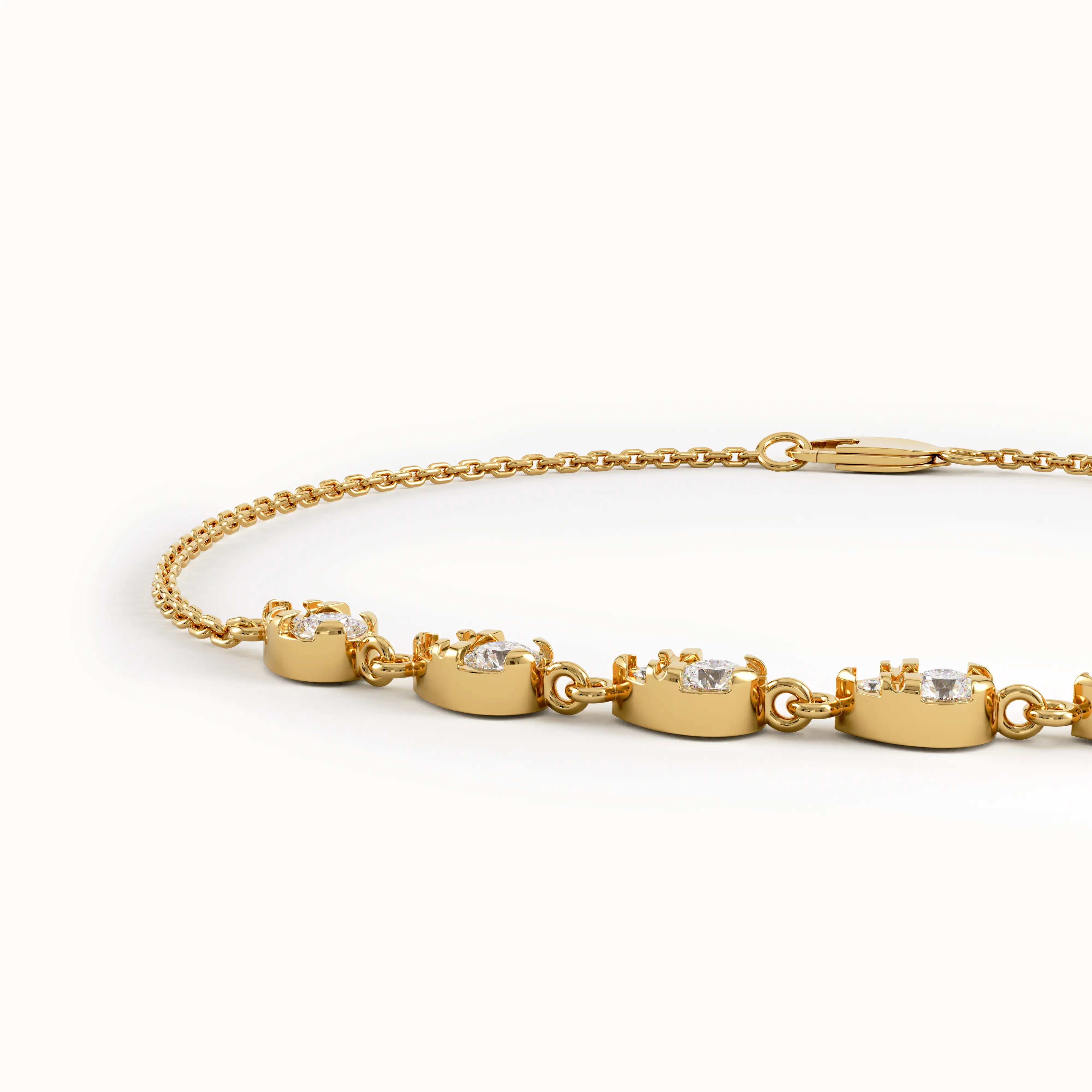 Pave Chain Bracelet My Store