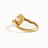 Wavy Pear Solo Ring My Store