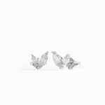 Marquise Leaf Stud Earrings - BRENNMORE 