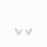 Marquise Leaf Stud Earrings My Store