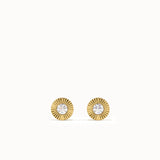 Solo Coin Stud Earrings