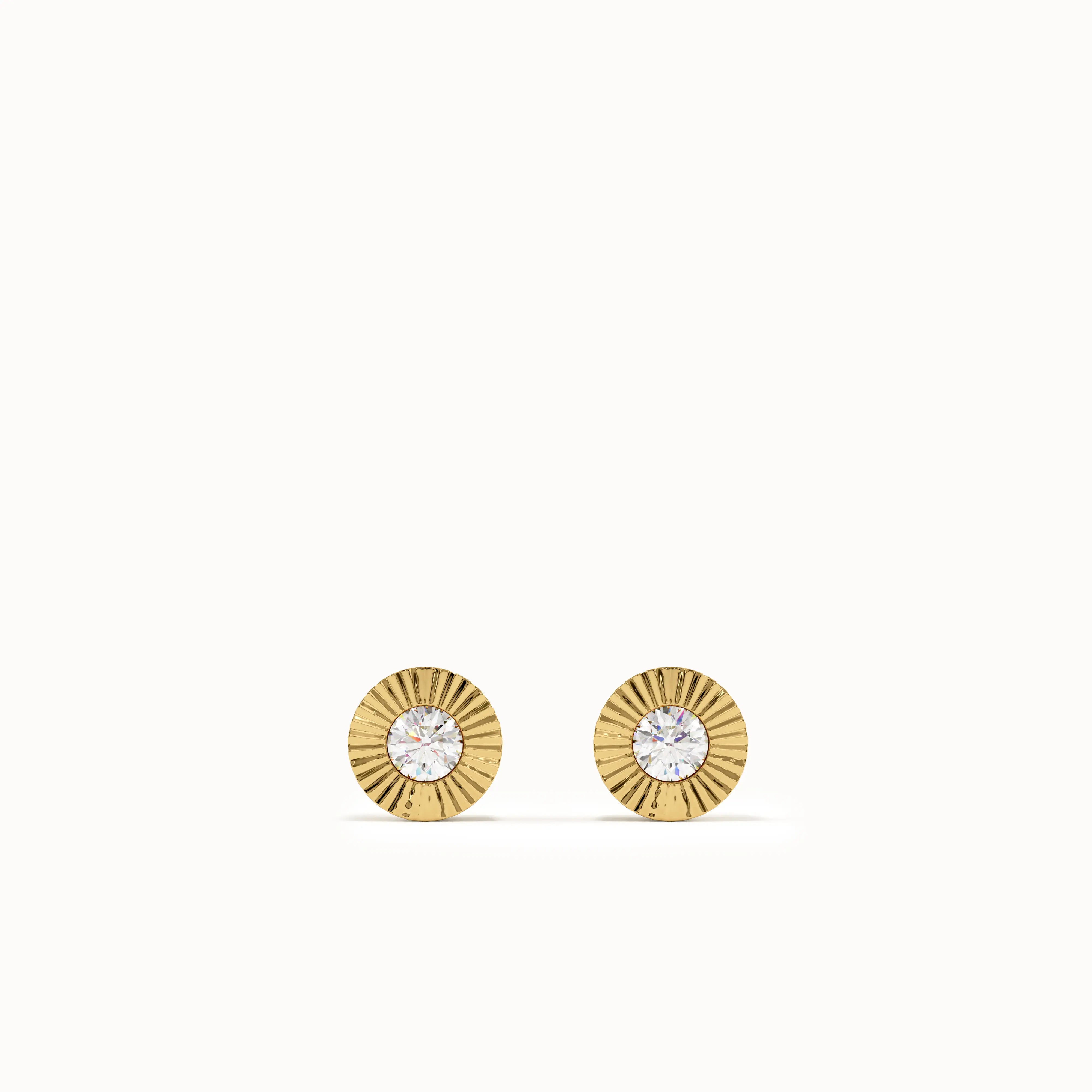 Solo Coin Stud Earrings My Store