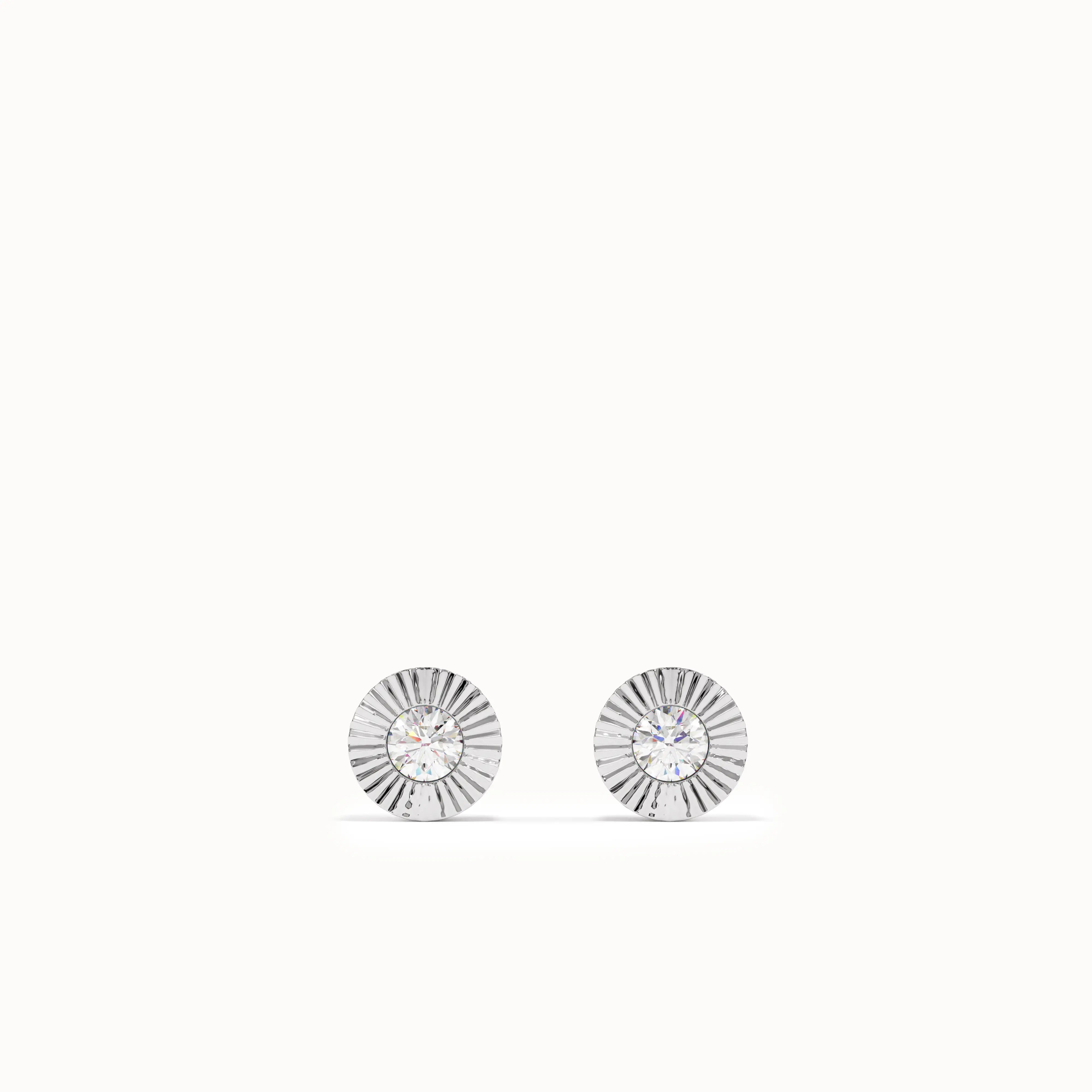 Solo Coin Stud Earrings My Store