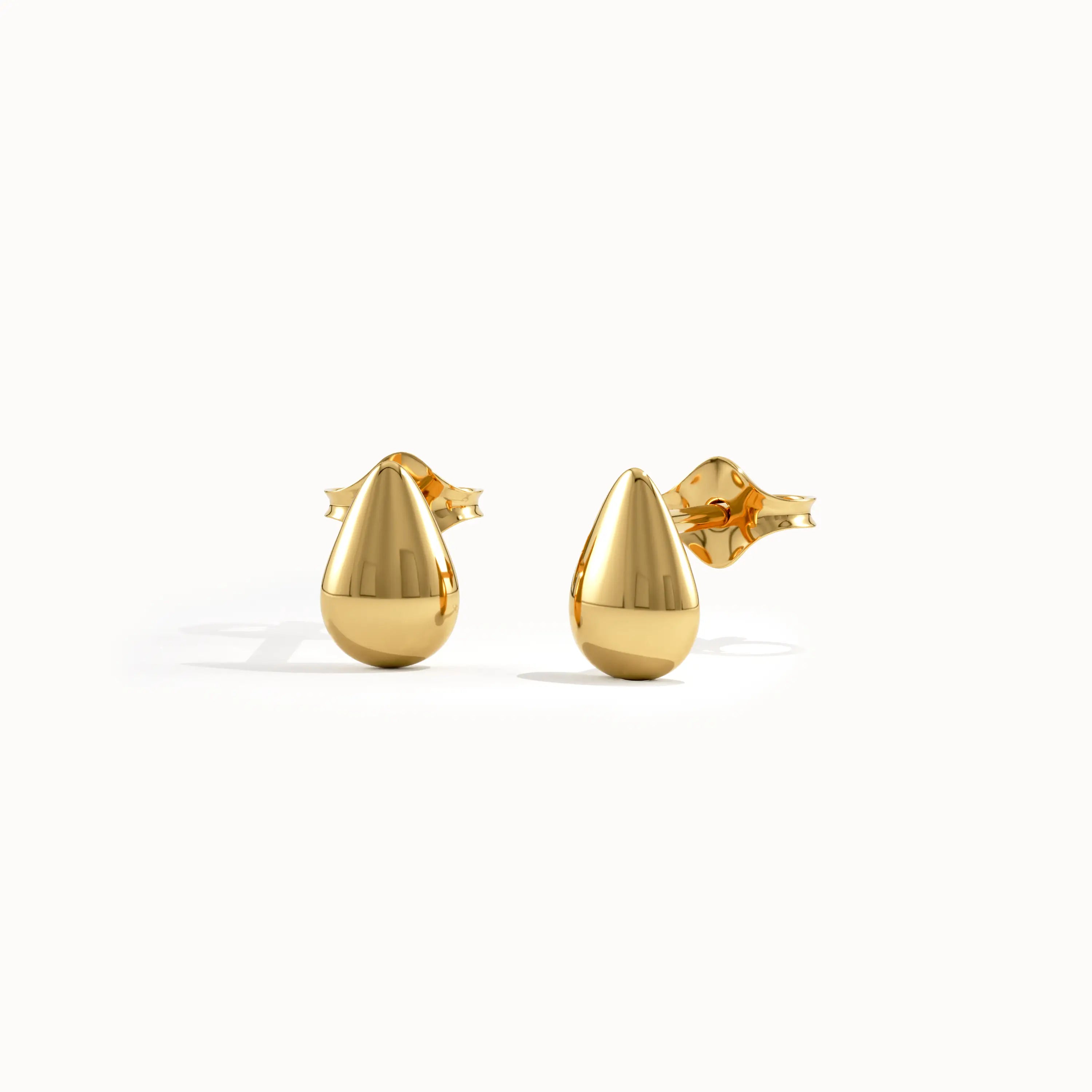 Teardrop Stud Earrings - BRENNMORE 