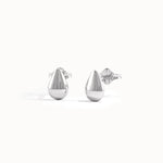 Teardrop Stud Earrings - BRENNMORE 