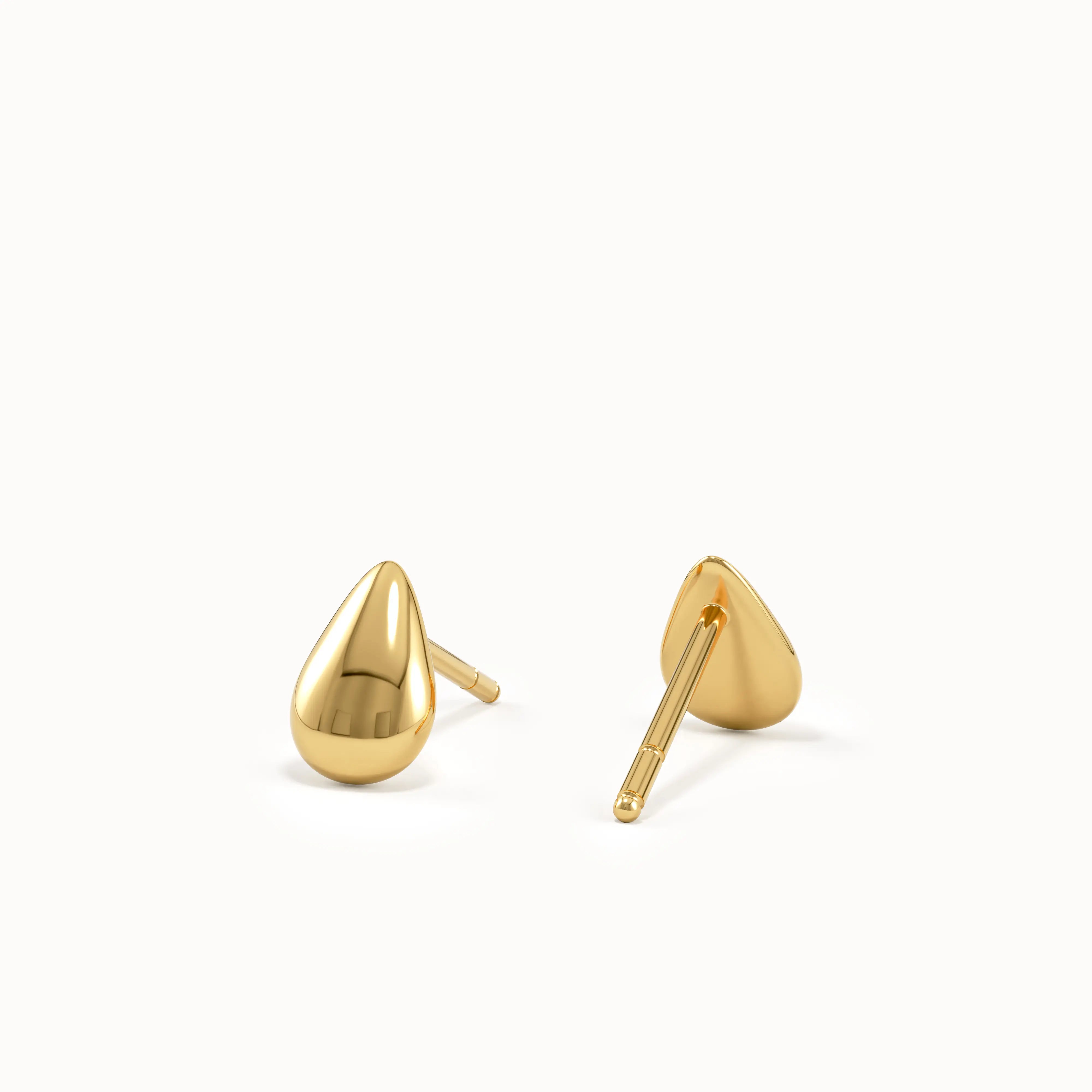 Teardrop Stud Earrings My Store