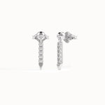 Arrow Dangle Stud Earrings - BRENNMORE 