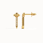 Arrow Dangle Stud Earrings - BRENNMORE 