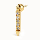 Arrow Dangle Stud Earrings My Store