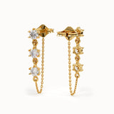 Dangle Chain Earrings My Store