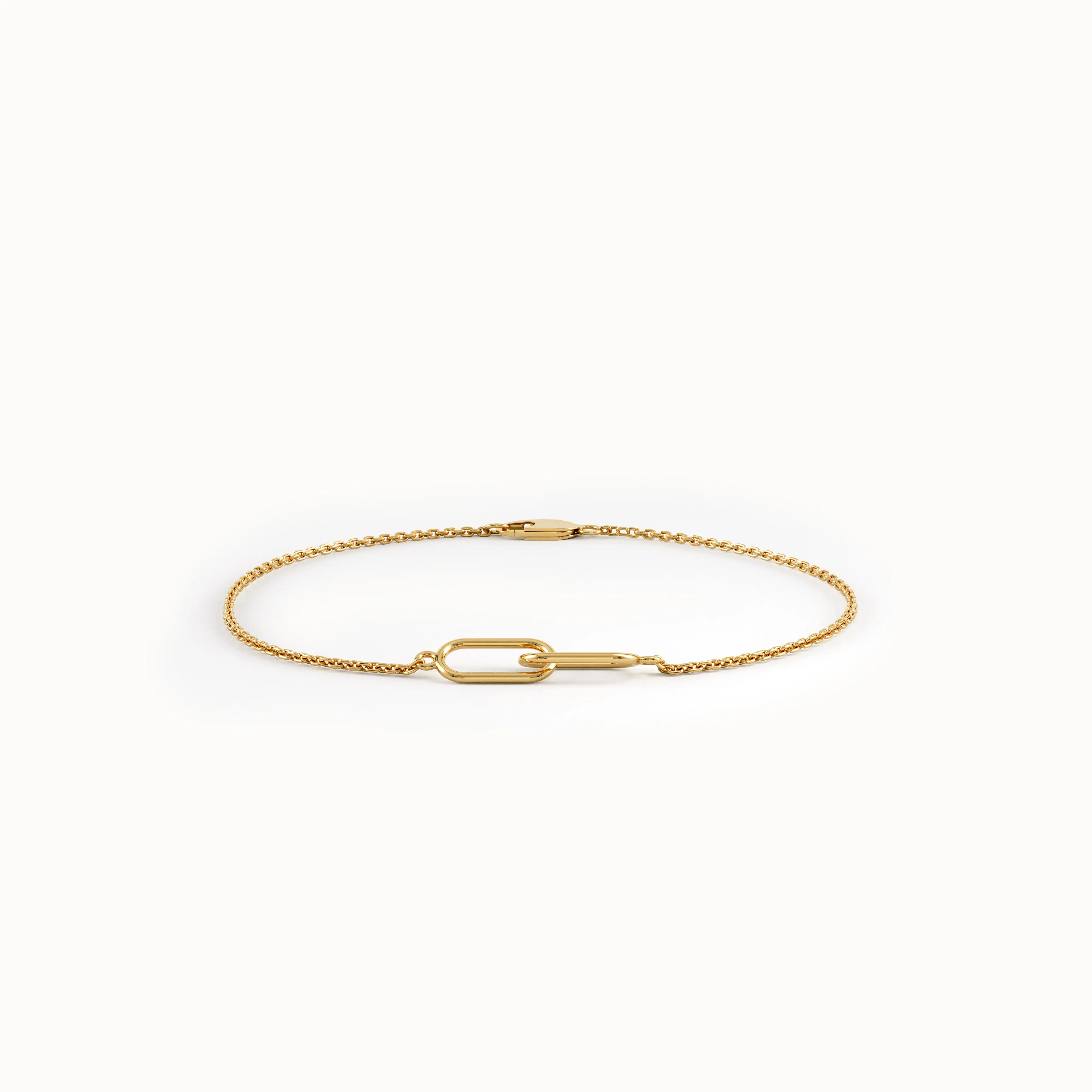 Interlocked Chain Bracelet My Store