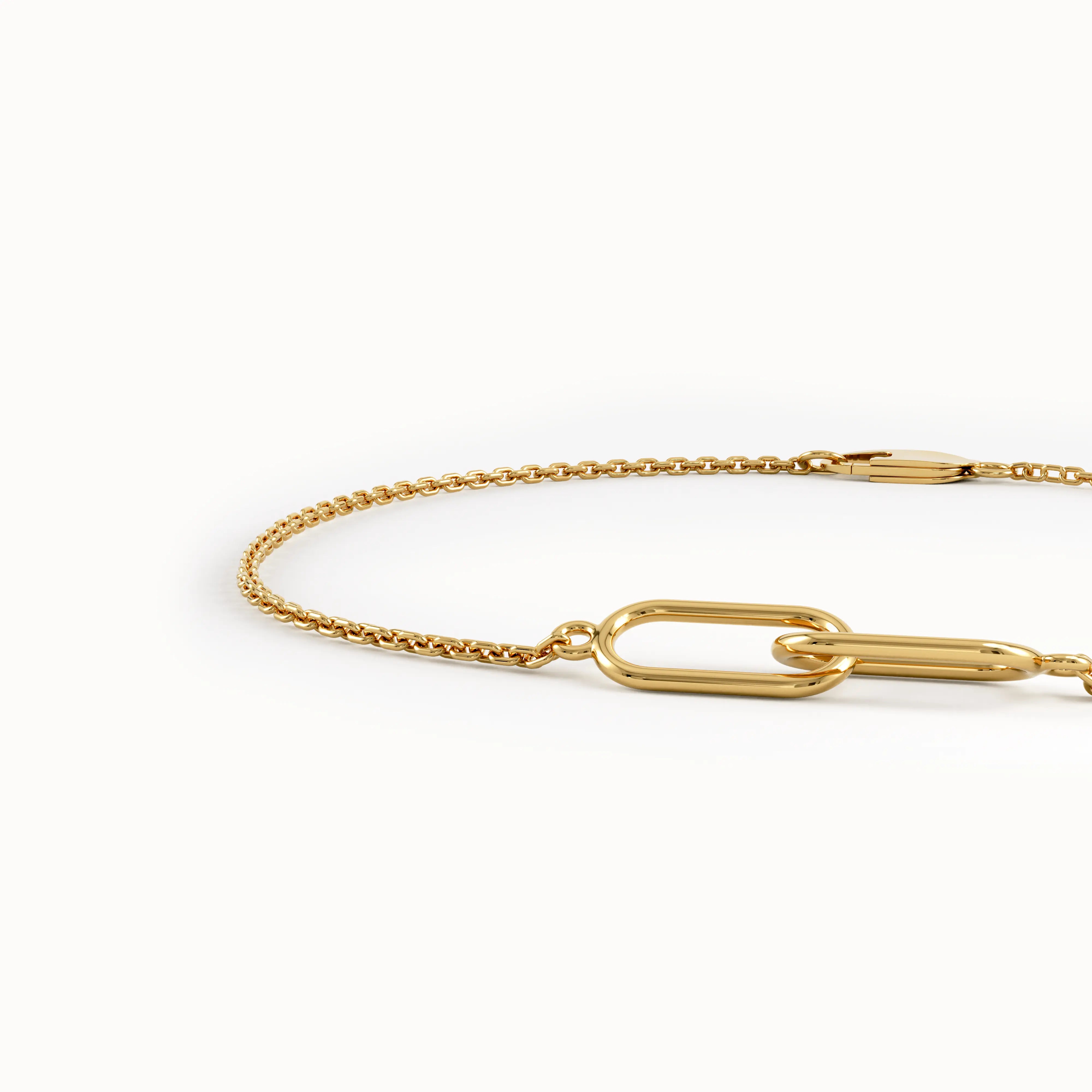 Interlocked Chain Bracelet My Store