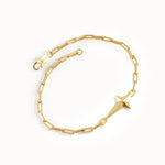 Cross Charm Bracelet - BRENNMORE 