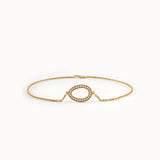 Pave Geometric Bracelet My Store