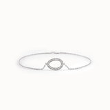 Pave Geometric Bracelet My Store