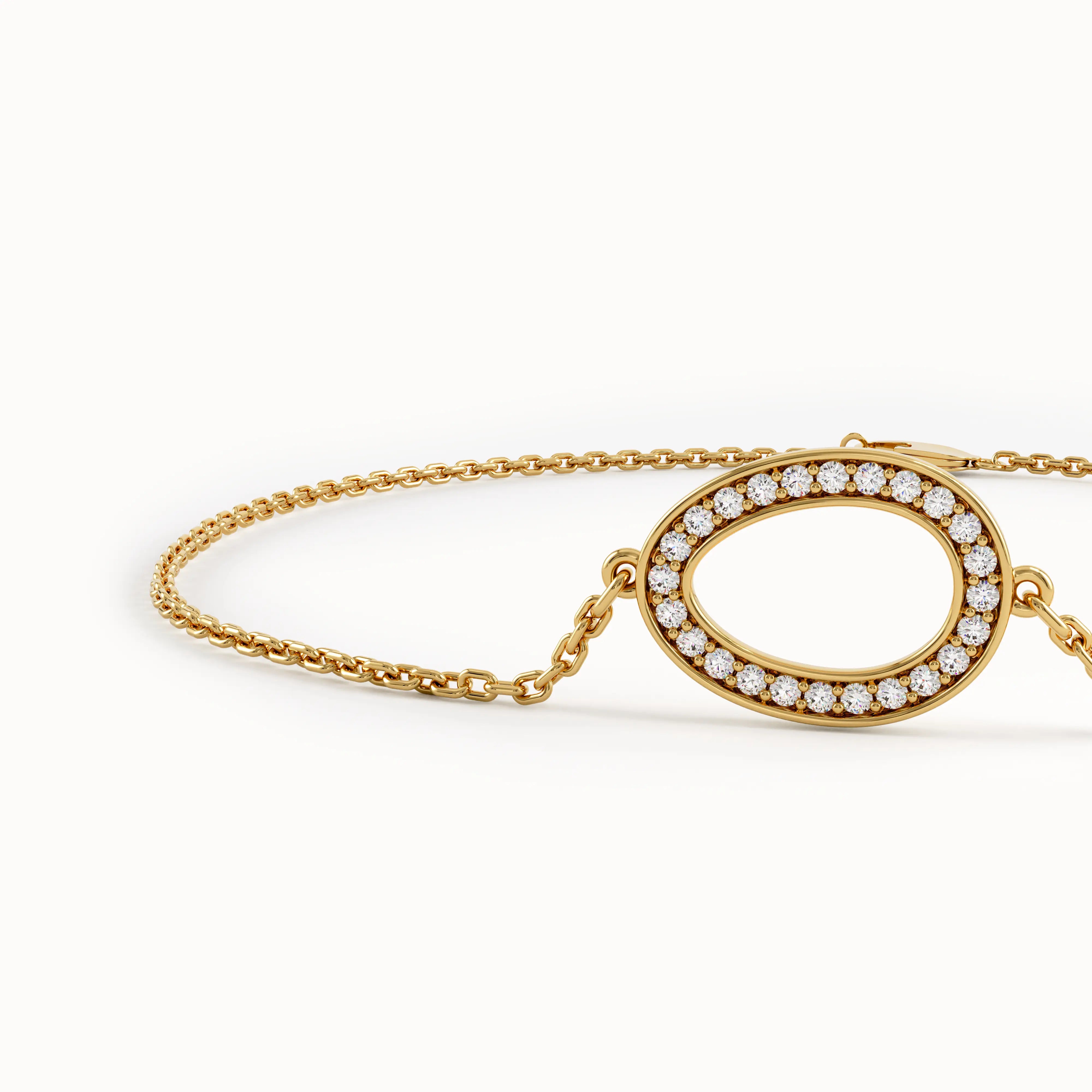 Pave Geometric Bracelet My Store