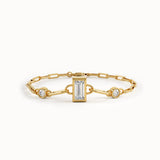 Bezel Baguette Bracelet My Store