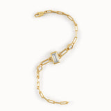 Bezel Baguette Bracelet My Store