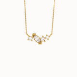 Cluster Diamond Necklace