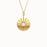 Sun Coin Necklace