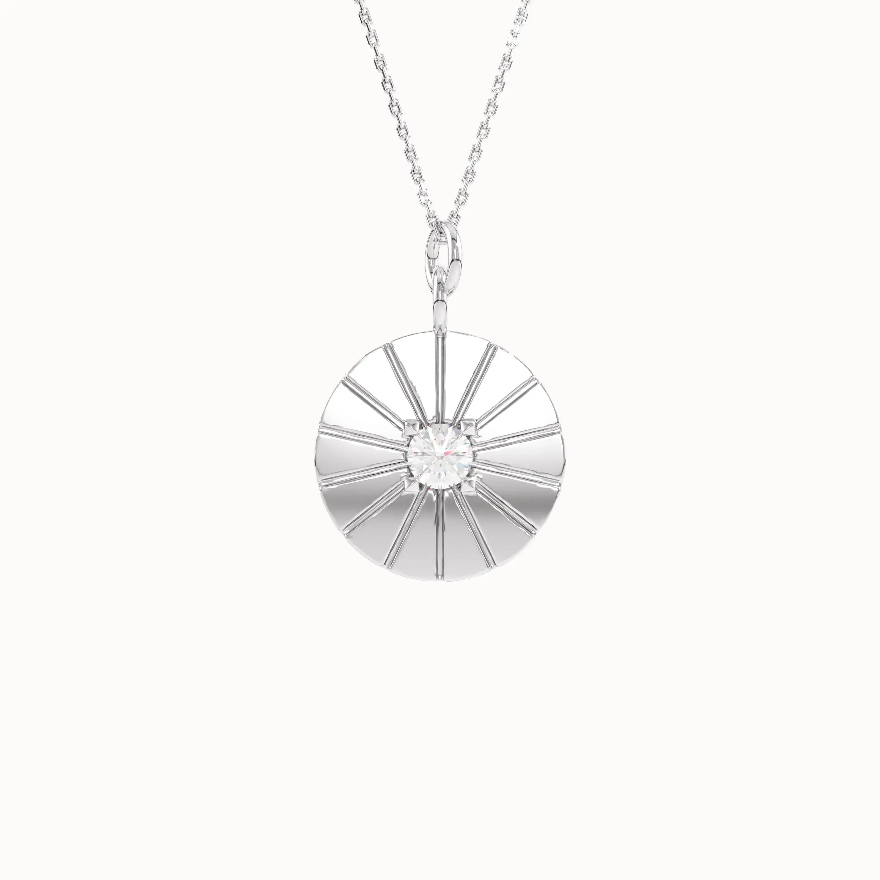 Sun Coin Necklace - BRENNMORE 