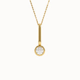 Solo Diamond Pendant Necklace - BRENNMORE 