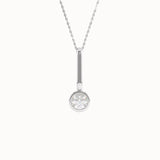 Solo Diamond Pendant Necklace