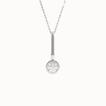 Solo Diamond Pendant Necklace - BRENNMORE 