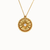 Sunrise Coin Necklace - BRENNMORE 