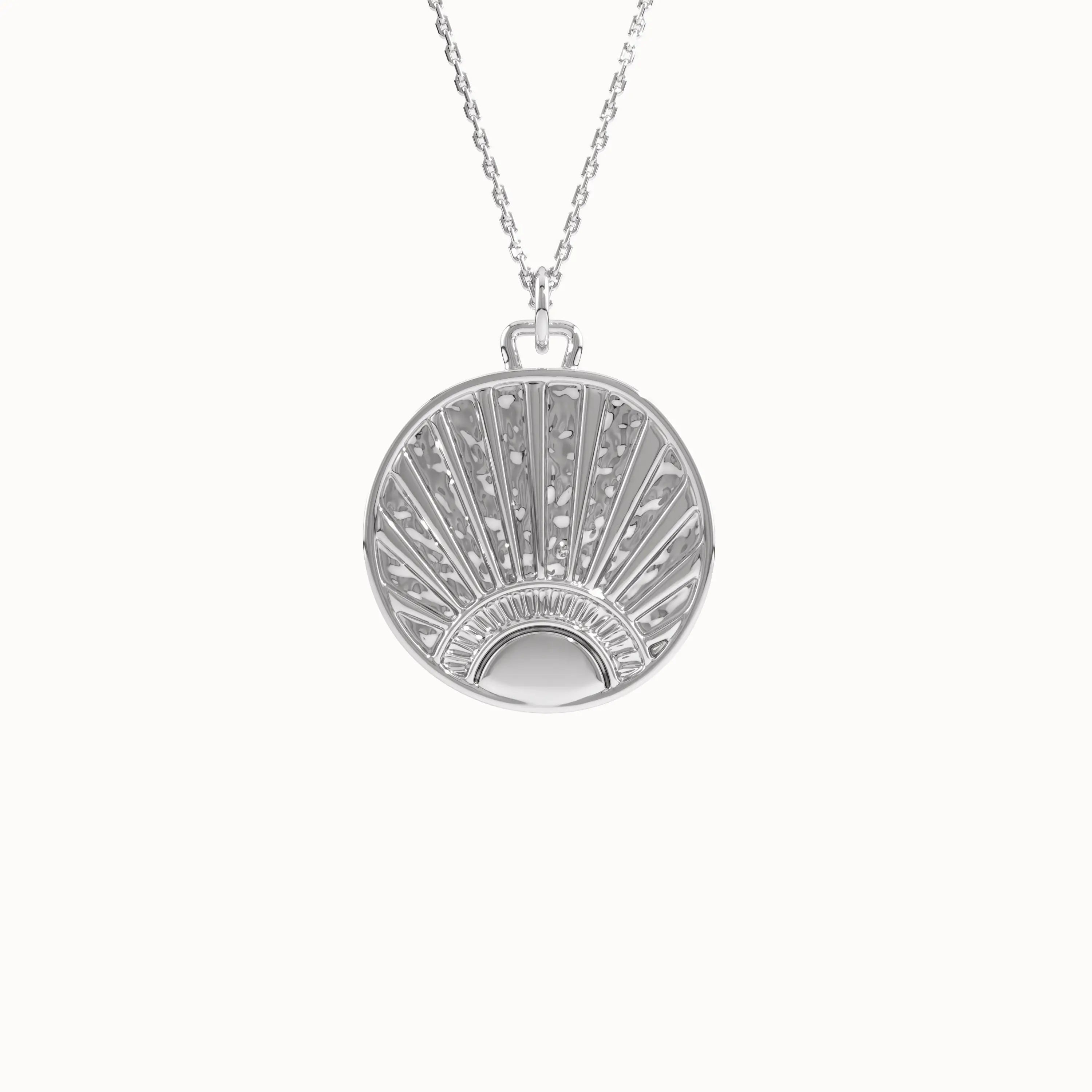Sunrise Coin Necklace - BRENNMORE 