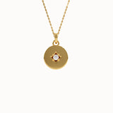 Starbust Coin Necklace - BRENNMORE 