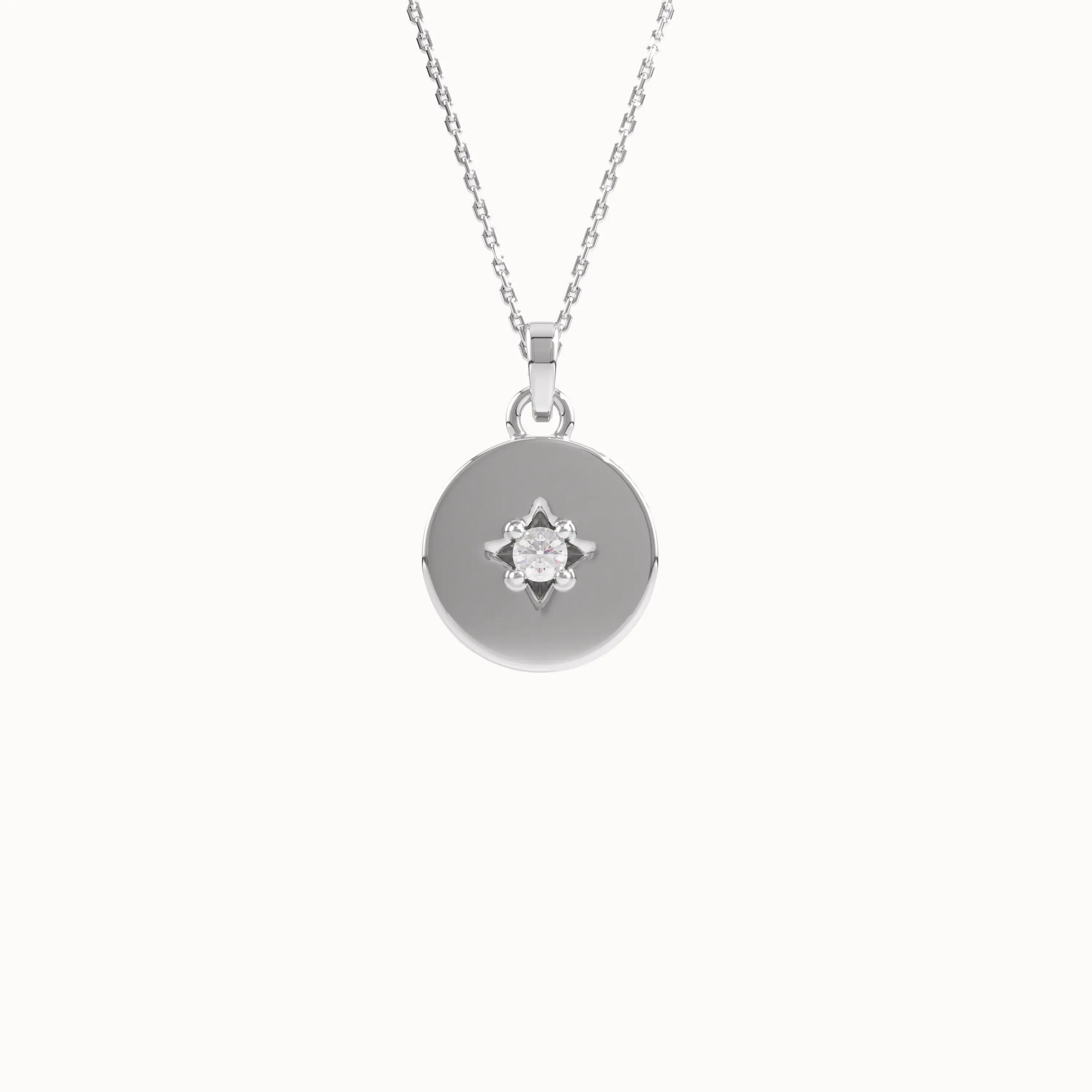 Starbust Coin Necklace - BRENNMORE 