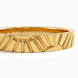 Sun Patterned Wedding Band My Store