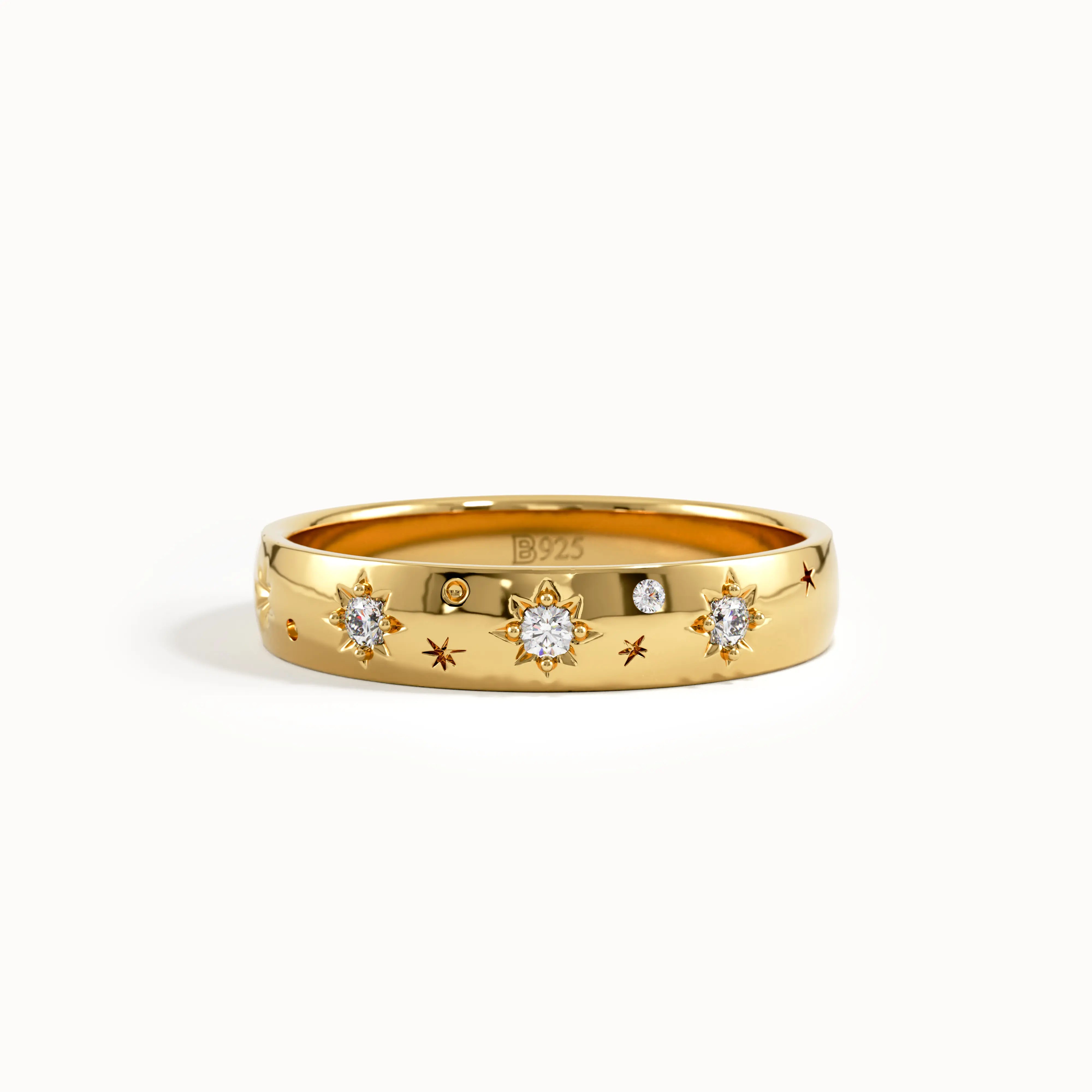 Celestial Star Wedding Band My Store