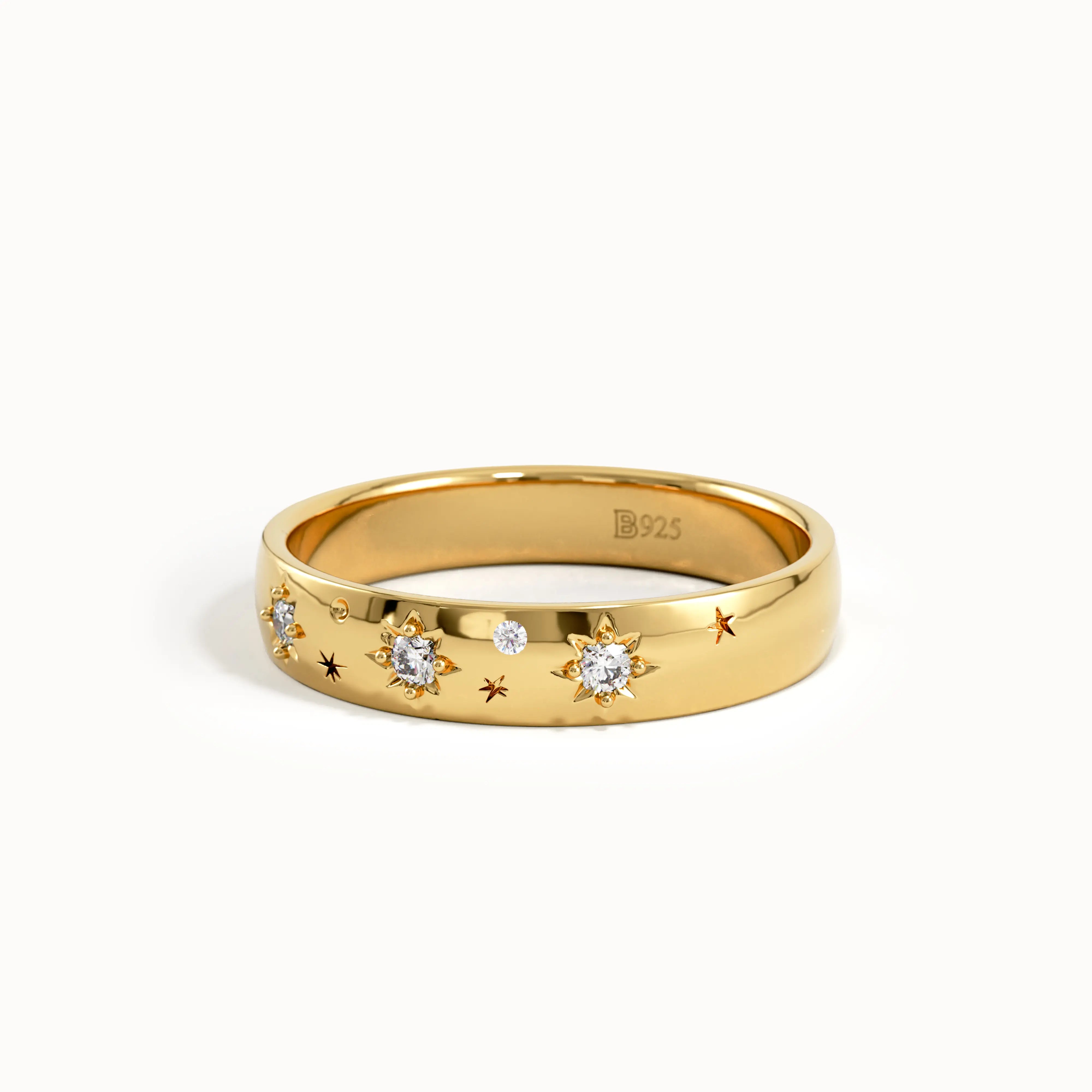 Celestial Star Wedding Band My Store