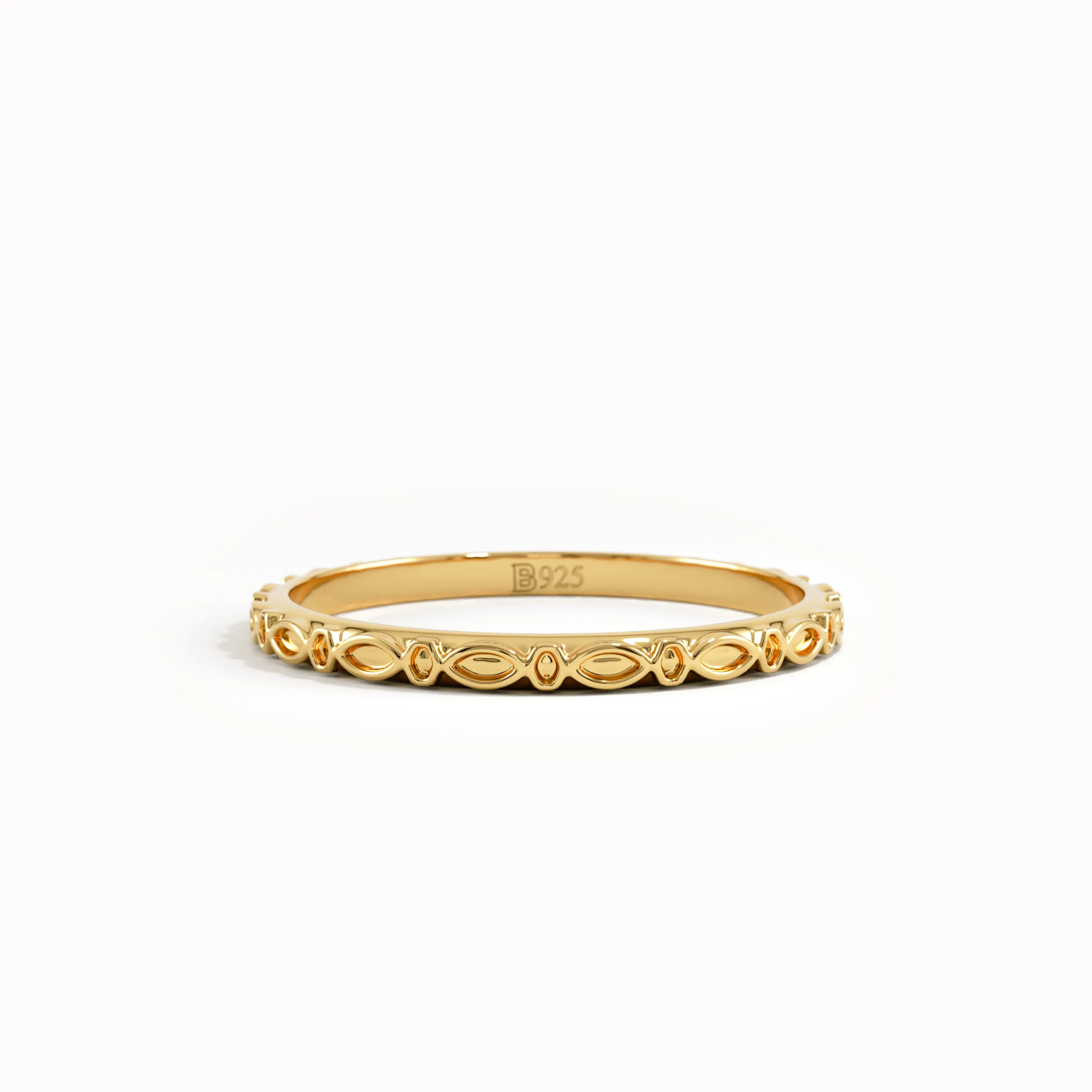 Slim Design Stacking Ring - BRENNMORE 
