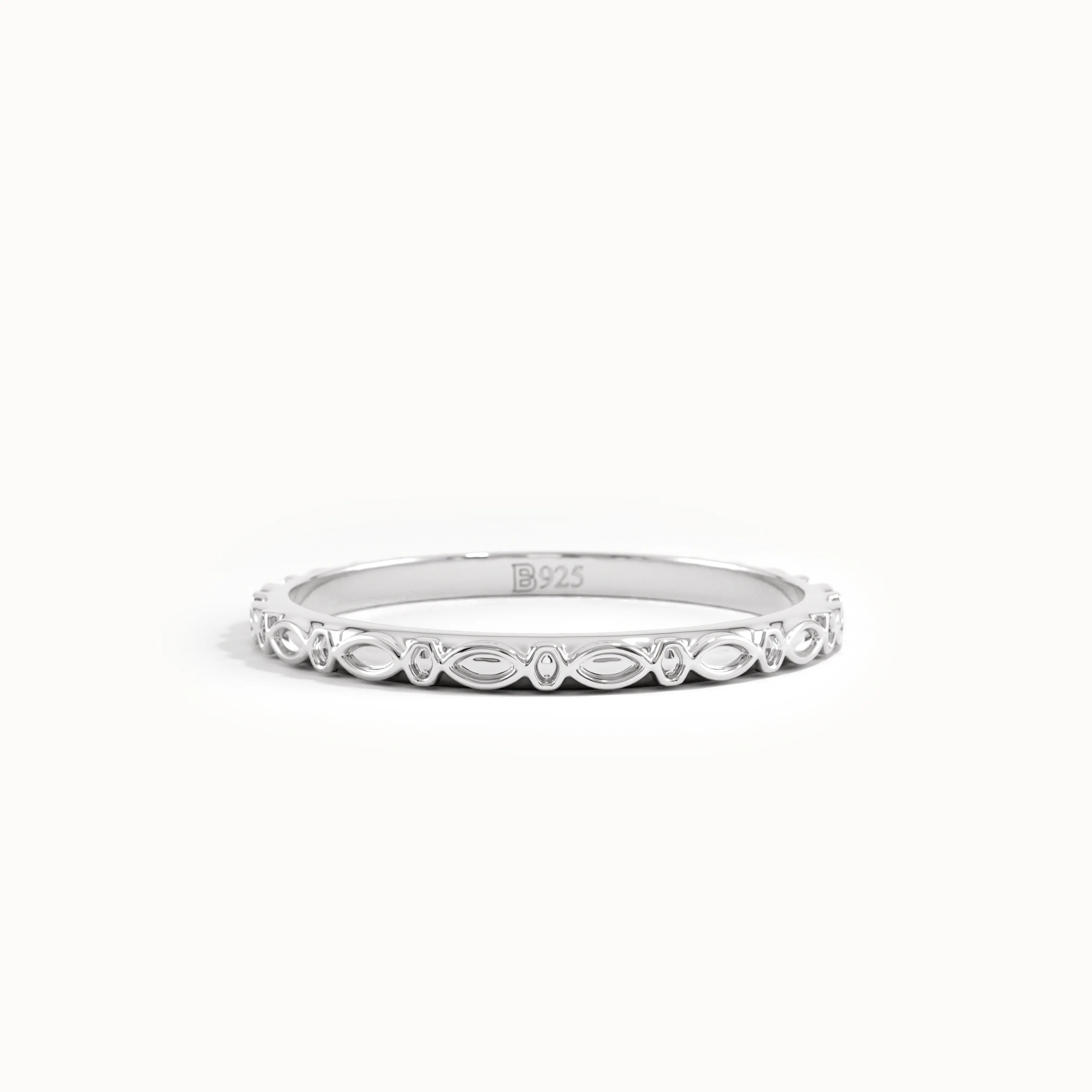 Slim Design Stacking Ring