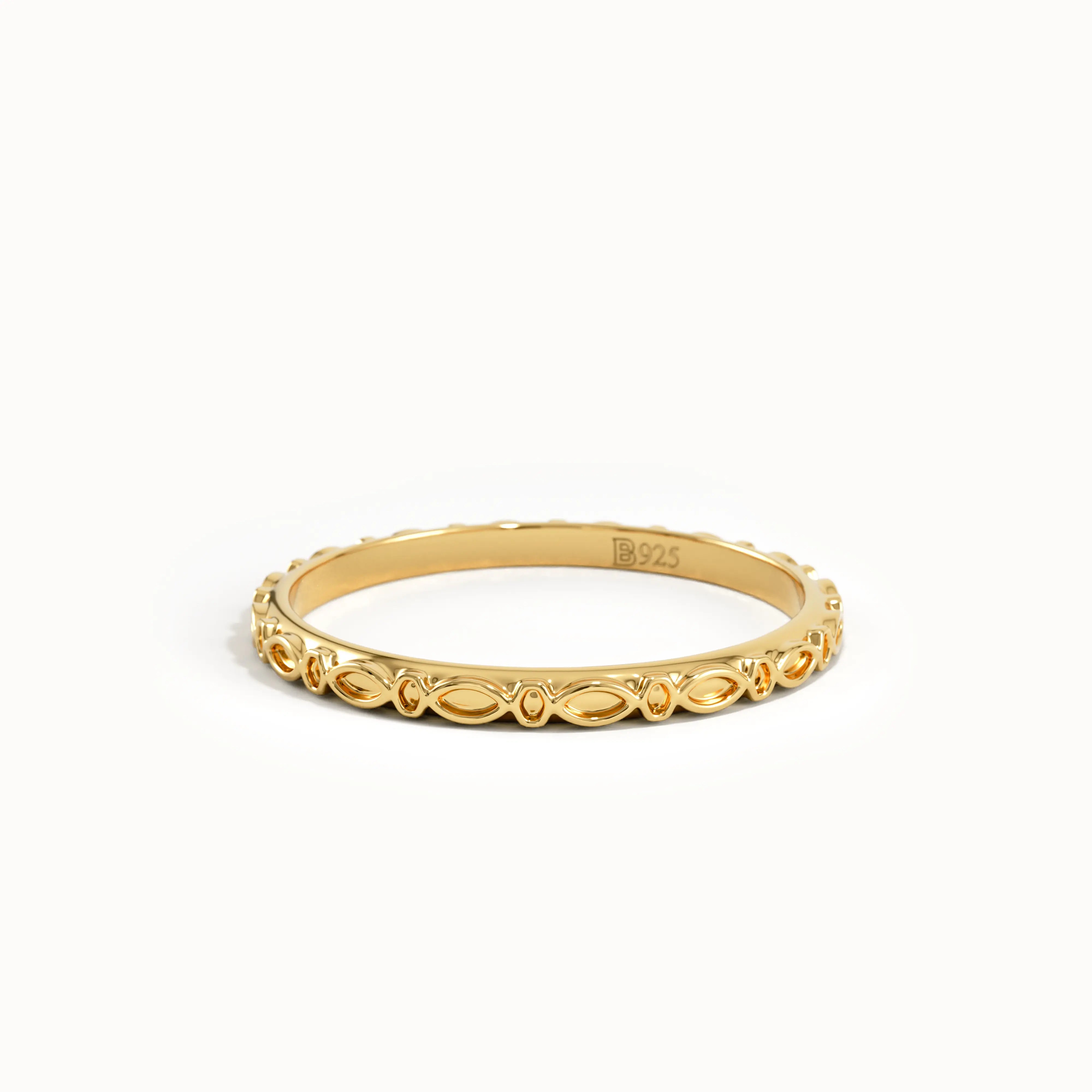 Slim Design Stacking Ring - BRENNMORE 