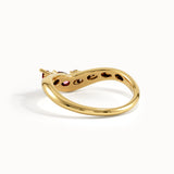 Pear Colorful Curve Ring My Store