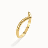 Celestial Chevron Stacking Ring My Store