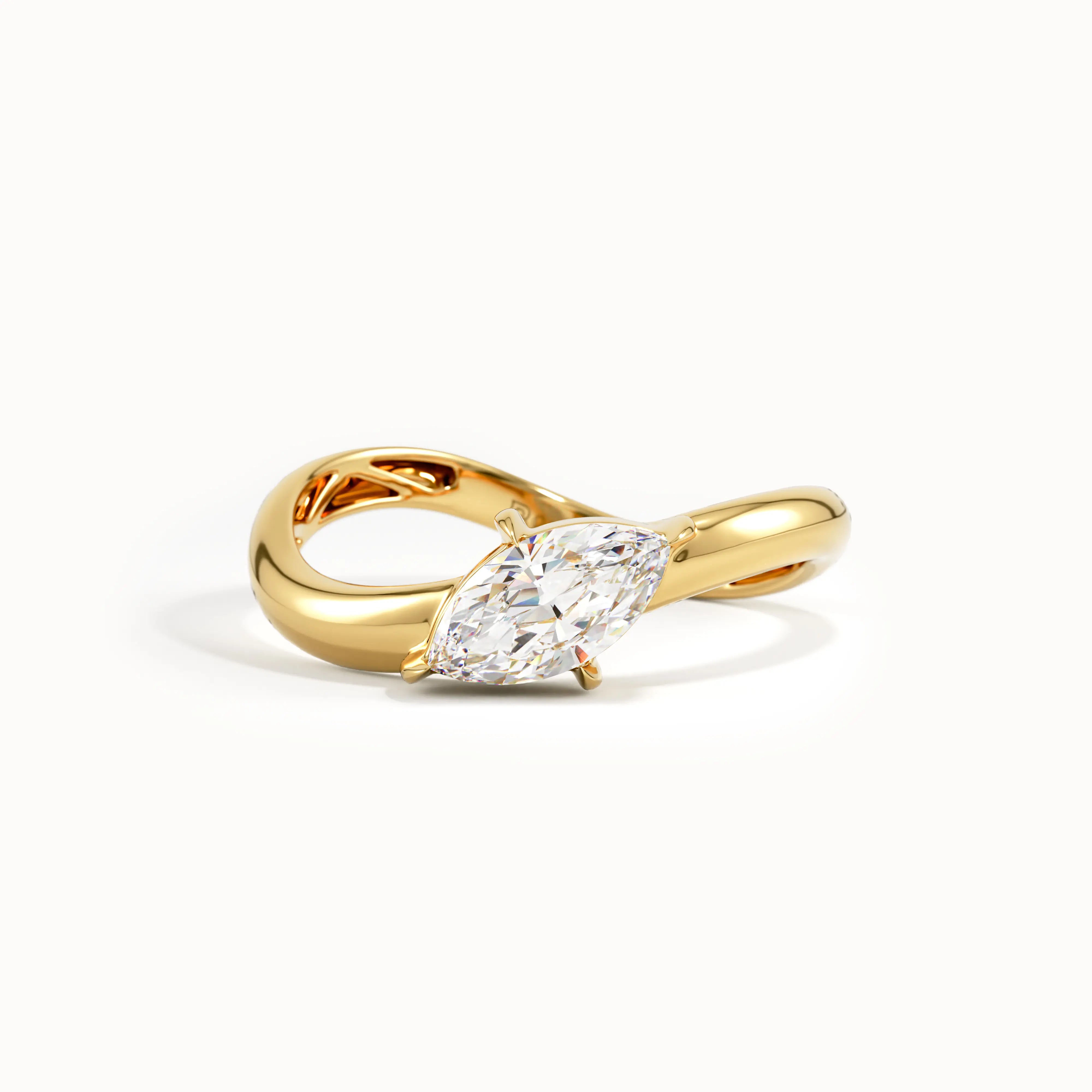 Marquise Statement Ring for Women - BRENNMORE 