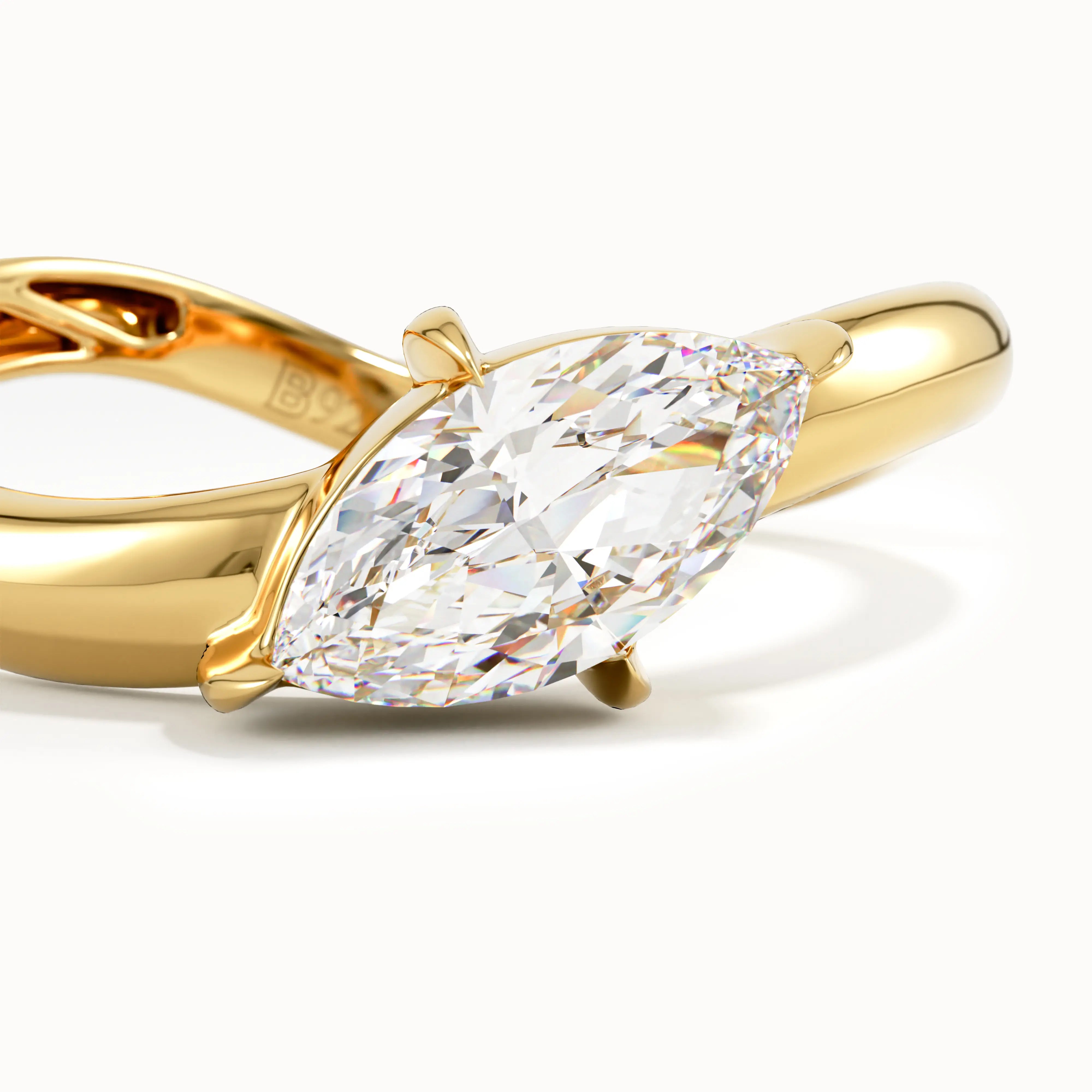 Marquise Statement Ring for Women - BRENNMORE 