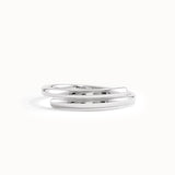 14k Gold Vermeil Spiral Ring - BRENNMORE 