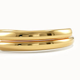 14k Gold Vermeil Spiral Ring