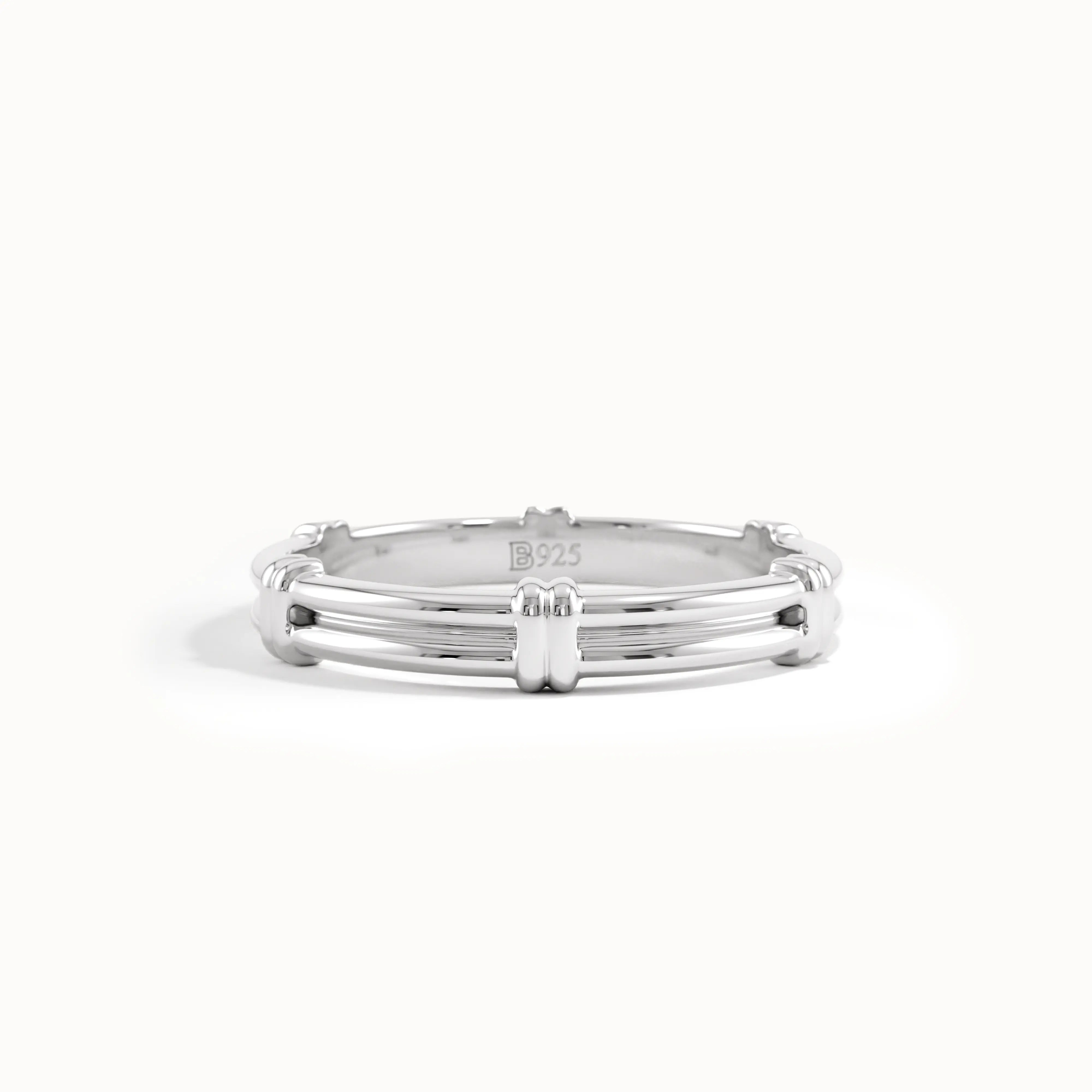 Line Stacking Ring for Women - BRENNMORE 