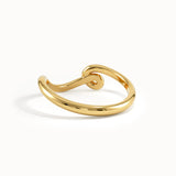 Swirl Stacking Ring for Women